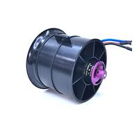 DoBoFo EDF 70mm 6S 2300KV 12 lame 25.2V elettrico condotto ventilatore, Hobby RC Jet Engine Elica, Motore brushless ad alta velocità, Parti di aeroplano di ricambio fai da te