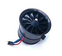 DoBoFo EDF 70mm pro CW 4S 2800KV 12 pale 16.8V Ventilatore elettrico canalizzato, Hobby RC Jet Engine Elica, Ricambi auto RC Motore brushless ad alta velocità, Telecomando Modello di ricambio Parti di