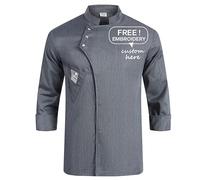 Dobraya Giacca Da Cuoco Personalizzata Giacca Da Cuoco Personalizzata Manica Lunga Divisa Da Cuoco Per Ristoranti Per Uomini E Donne