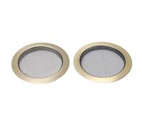 DOBRO RESONATOR SCREEN BOX CHITAR CHITARS INSERTI BRONZE VINTAGE 2PCS