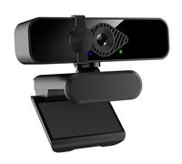 Dobuhont Webcam 2K per PC, videocamera USB con visualizzazione a 85°, con microfono a cancellazione del rumore e copertura per la privacy, webcam HD per monitor desktop e laptop, Mac, streaming,