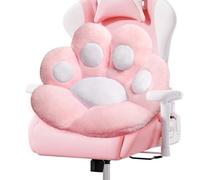 DOBUONO Cuscino Kawaii a forma di zampa di gatto, comodo cuscino per sedia da ufficio e scrivania a forma di zampa di gatto, cuscino carino per sedia da gioco, per ragazze, camera da letto kawaii,