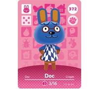 Doc - Carta Amiibo Nintendo Animal Crossing Happy Home Designer serie 4 - 372