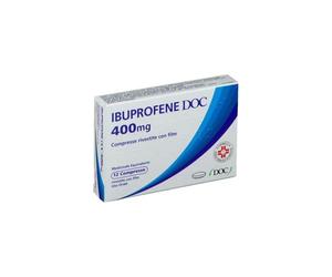 Doc Generici Doc Generici Ibuprofene Doc - Farmaco Antidolorifico 12 Compresse Rivestite