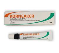 Doc Generici Korneaker - Unguento oftalmico lubrificante al sodio ialuronato 0,4%, 5 g