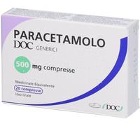 doc generici Paracetamolo 20 Compresse 500mg