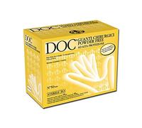 DOC Guanti Chirurgici Sterili, 8 senza Polvere, 50 Paia, incolore