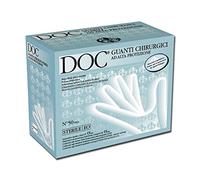 DOC Guanti Chirurgici Sterili in Lattice, 8, Confezione 50 Coppie