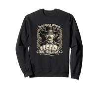 Doc Holliday Deadly Dentista Western Felpa