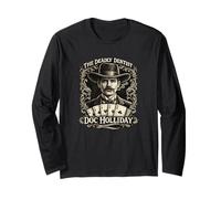 Doc Holliday Deadly Dentista Western Maglia a Manica