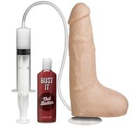 Doc Johnson Bust it Squirting Realistic Cock 8.5" Skin