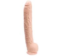 Doc Johnson Dick Rambone Cock Giant Dong, 17 pollici - Carne bianca