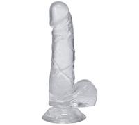 Doc Johnson Dildo Slimline Trasparente 15