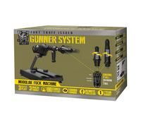 Sistema Modulare Gunner di Doc Johnson - Macchina del Sesso Multifunzione con 2 Accessori (Nero)
