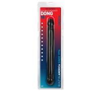 Doc Johnson Smooth Cabezal doble 18 pulgadas negro