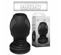 Doc Johnson The Rocket Platinum Premium Silicone Anal Plug Anale con Design Nero