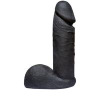 Doc Johnson Vac-U-Lock CodeBlack 6 Inch ULTRASKYN Realistic UR3 Cock 17cm Black