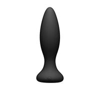 Doc Johnson Vibe, Beginner, Rechargeable Anal Plug, Nero, Taglia St - 100 Gr