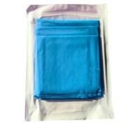 DOC Teli Sterili Chirurgici in Tnt 75x90 cm, confezione da 10 Pezzi, Telino chirurgico monouso impermeabile In accoppiato TNT + PE misura 75x90 (10pz)