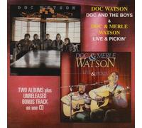 Doc Watson & Merle - Doc and the Boys/Live and Pickin' by Doc Watson & Merle (2003) Audio CD