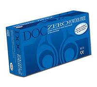 GIMA Guanto in nitrile in polvere DOC COD, grande, blu, confezione da 100
