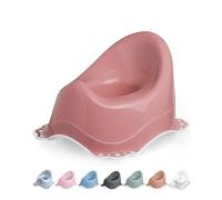 DOCARI Baby Potty in rosa - Trainer igienico ergonomico da 1 anno: a misura di bambino, leggero e portatile - Vasino per bambine perfetto per andare in giro e a casa - Educazione al vasino sicura
