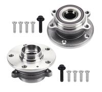 DOCAS 2x Kit Cuscinetto per Ruota, kit di cuscinetti per ruota anteriore sinistro destro 1T0498621 compatible per Audi A1 8X A3 Q3 VW Golf Passat 357 365 3C5 Touran