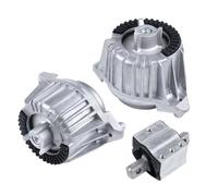 DOCAS 2x Supporto Motore + 1x Supporto Cambio A1402401318 A2042400217 A2042400317 compatible per Mercedes C E Klasse CLS W204 W212 S212 S204 C204 C207 C218 X218