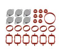 DOCAS 6 x 32 mm Set di Guarnizione Collettore di Aspirazione 11612246949 per E87 E46 E90 E91 E92 E93 E39 E60 E83 E53