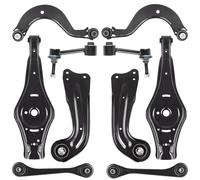 DOCAS Kit Braccio Oscillante, Sospensione Ruota compatibile per A3 8P Seat Altea 5P VW Golf 5 6 Passat 3C Skoda Octavia 2 1K0505465C 1K0505311AA 1K0505323N