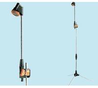 Claber Doccia da giardino Malibu – Altezza 2 mt – tre piedi in alluminio