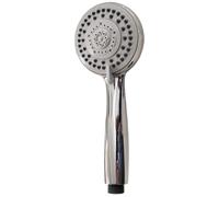 Doccetta 5 Getti - Attacco Universale 1/2" Cromato Per Doccia e Asta Doccia - Telefono Doccia in ABS con Finitura Lucida