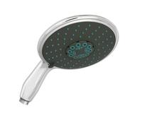 Doccetta a 3 getti Luxor anticalcare per doccia vasca da bagno Ø 150 mm cromata