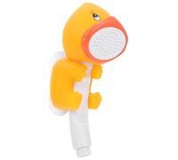 Doccetta a Forma di Anatroccolo, Attacco 1/2 Pollice | Abs e Vinile, Risparmio Idrico, Bianco, per Bagnetto dei Piccoli, Stile Chic, Uso Quotidiano