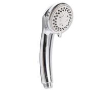 Doccetta bagno doccino soffione 3 getti doccia o vasca cornetta moderno argento