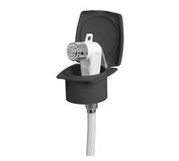 Doccetta Boris nera tubo PVC 2,5 m - 1 PZ Osculati - 15.248.56 - 1524856