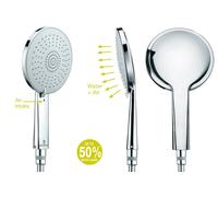 DOCCETTA BOSSINI MIXA/3 CON 3 GETTI ANTICALCARE ECO-COMPATIBILE