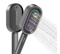 Doccetta con musica e luci a LED, soffione doccia Bluetooth, doccia a pioggia, multifunzione, con funzione di arresto, accessori da bagno divertenti