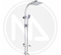 DOCCETTA CON SALISCENDI "JADA" 2 USCITE, CORPO IN ALLUMINIO MAURER 94791