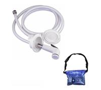DOCCETTA CON TUBO MT 4 E CONTENITORE BIANCO ACCESSORI BARCA NAUTICA