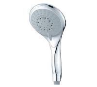 Doccetta cromata cinque 5 getti anticalcare mod. s115 soffione doccia bagno