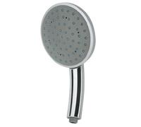 Doccetta cromata monogetto anticalcare mod. a101 maxi soffione doccia per bagno