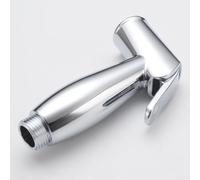 Doccetta cromata per camper e roulotte, controllo del flusso d'acqua, accessori da bagno, pulitore a getto per WC e camper ABS
