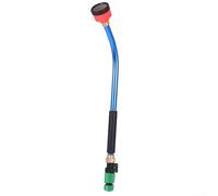 Doccetta da giardino con asta in acciaio inox, lunghezza 62 cm, asta di irrigazione con 1000 fori, ugello di irrigazione regolabile per piante da giardino, angolo di 38°, attacco 1/2 3/4 1 pollice (1