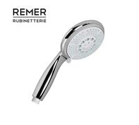 Doccetta doccia 3 getti 5 funzioni Ø 10,5 cm anticalcare - Rubinetterie Remer