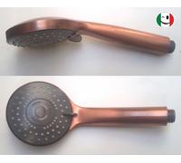 DOCCETTA DOCCIA ANTICALCARE MULTI-JET IDROMASSAGGIO 5 FUNZIONI RAMATO - RAME