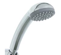 Set doccetta con flessibile e supporto Eco 1F Cromo D0139CR