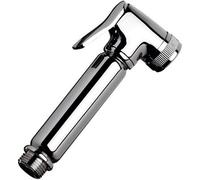 DOCCETTA IDROSCOPINO A PULSANTE IMPUGNATURA LISCIA Nichel spazzolato