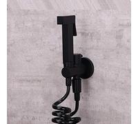 Doccetta Igienica Handheld Bidet Quadrato Nero Opaco Bagno Doccia A Mano Bidet Spruzzatore Per Wc Doccia Igienica Bidet Rubinetto Bidet A Parete Set-Bidet