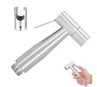 Doccetta in acciaio inox, Spruzzatore per doccette, doccetta portatile, Doccetta per Bidet; Utilizzato per lavabo, wc, cucina, accessori per soffioni doccia